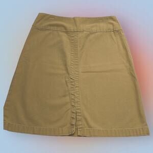 GAP KHAKIS Women’s 6 Tan Denim Skirt